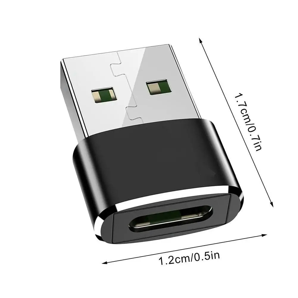 USB to Type C OTG Adapter 3.0 USB USB-C Male to Micro USB Type-C Female Converter for Macbook Samsung S20 USBC OTG Connector