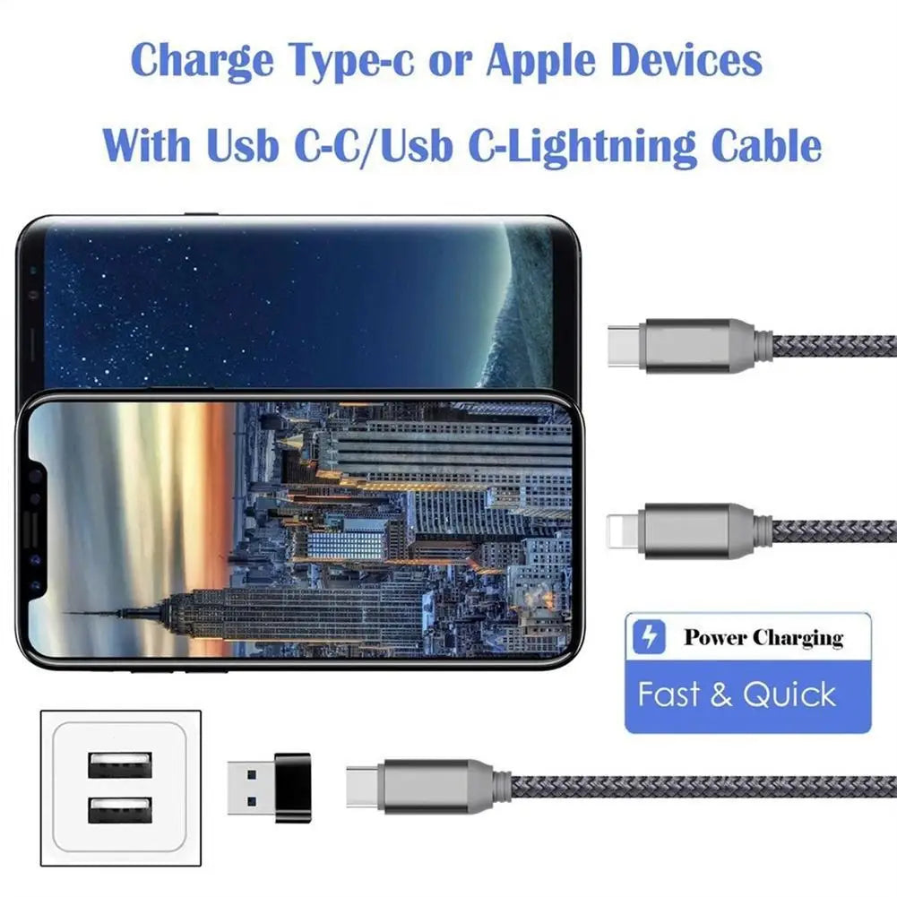 USB to Type C OTG Adapter 3.0 USB USB-C Male to Micro USB Type-C Female Converter for Macbook Samsung S20 USBC OTG Connector