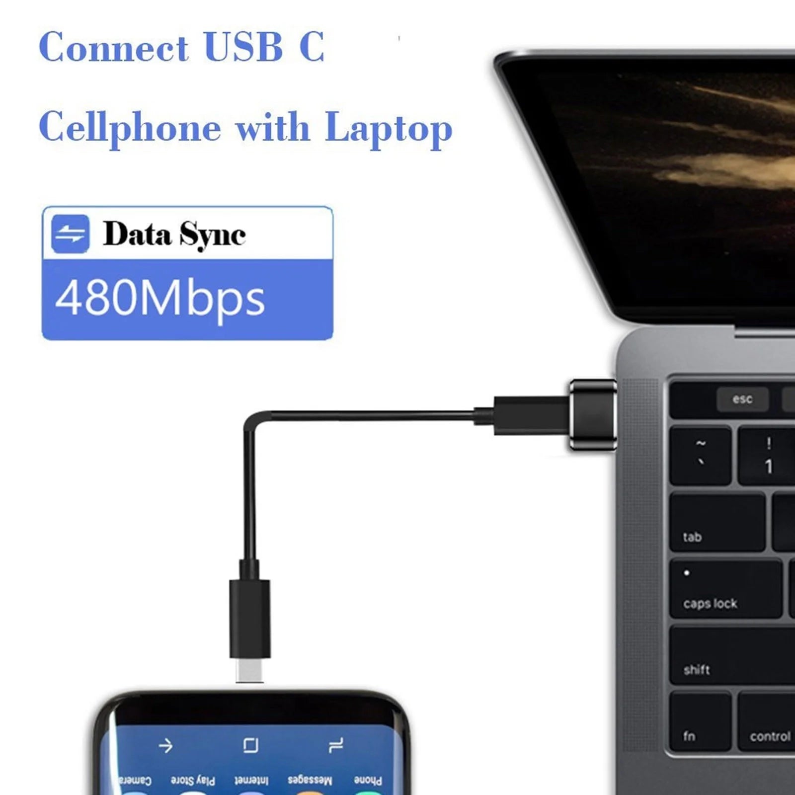 Wholesale 3PC USB Type-C Female to USB 3.0 Male Adapter USB C to USB a Connector