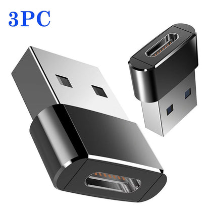 Wholesale 3PC USB Type-C Female to USB 3.0 Male Adapter USB C to USB a Connector